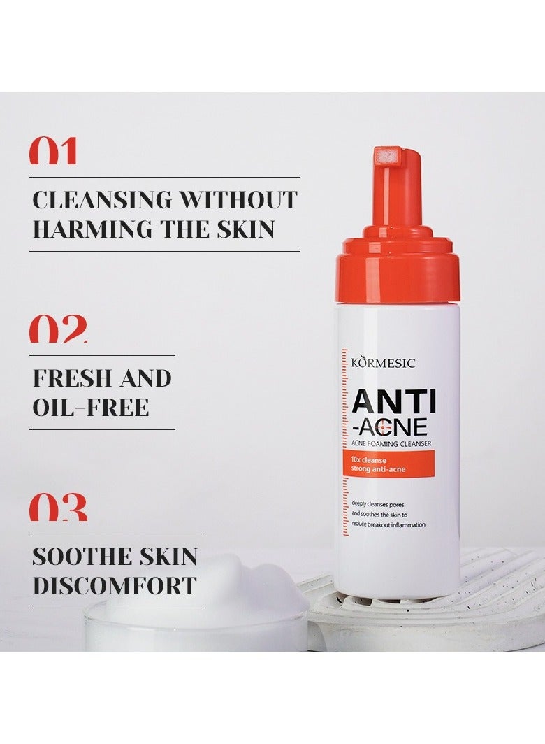 Kormesic Cleansing Mousse - 150ml Gentle Foam Cleanser - Image 3