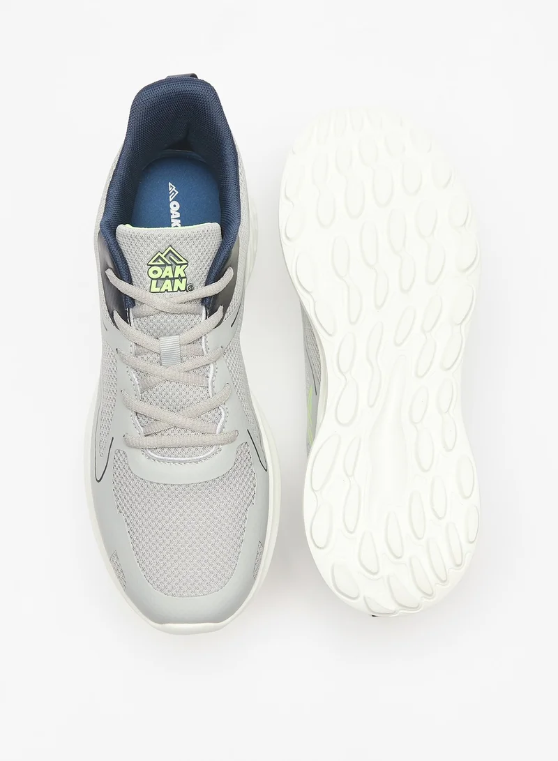 Oaklan by Shoexpress Mens Textured Sports Shoes with Lace Up Closure