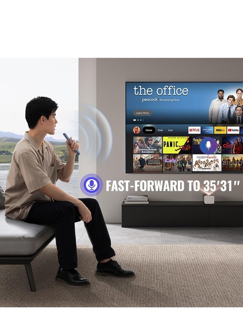 ELTRAZONE Universal Voice Remote Control for All Samsung LED QLED UHD SUHD HDR LCD Curved Frame Solar Powered HDTV 4K 8K 3D TVs – Easy Setup, Voice Activation, Buttons for Netflix, Prime Video, and More! - Image 5