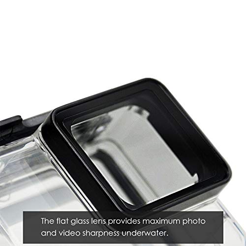 Adofys Underwater Housing Case Compatible with GoPro Hero(2018)/GoPro Hero7 Black/6/5 Waterproof Case Diving Protective Housing Shell Replacement Cover with Bracket for Go Pro Camera Accessories - Image 4