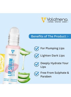 VOLAMENA WITH DEVICE Volamena Lip Plumping Serum For Visibly Plump Lips & Lighten Darken Lips Serum For Women 10 ml  - Image 3