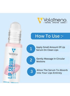 VOLAMENA WITH DEVICE Volamena Lip Plumping Serum For Visibly Plump Lips & Lighten Darken Lips Serum For Women 10 ml  - Image 4