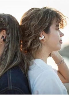 ESSAGER Clip On Wireless Bluetooth Headset with Mic Bone Conduction Sports Headset Waterproof, Bone Conduction Technology, Small Clip-On Earbuds for Cycling Running Workout  - Image 5
