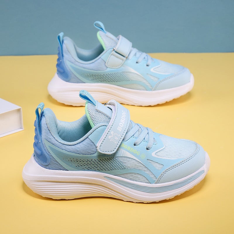 Mesh Sneakers Lightweight Flexible Sole Walking Shoes For Kids Indoor And Outdoor Activities - Image 1
