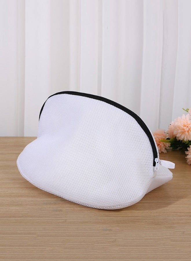 كيس غسيل الأحذية مجموعة من 2 أكياس غسيل الأحذية شبكة قابلة لإعادة الاستخدام مناسبة للأحذية الرياضية - Image 4