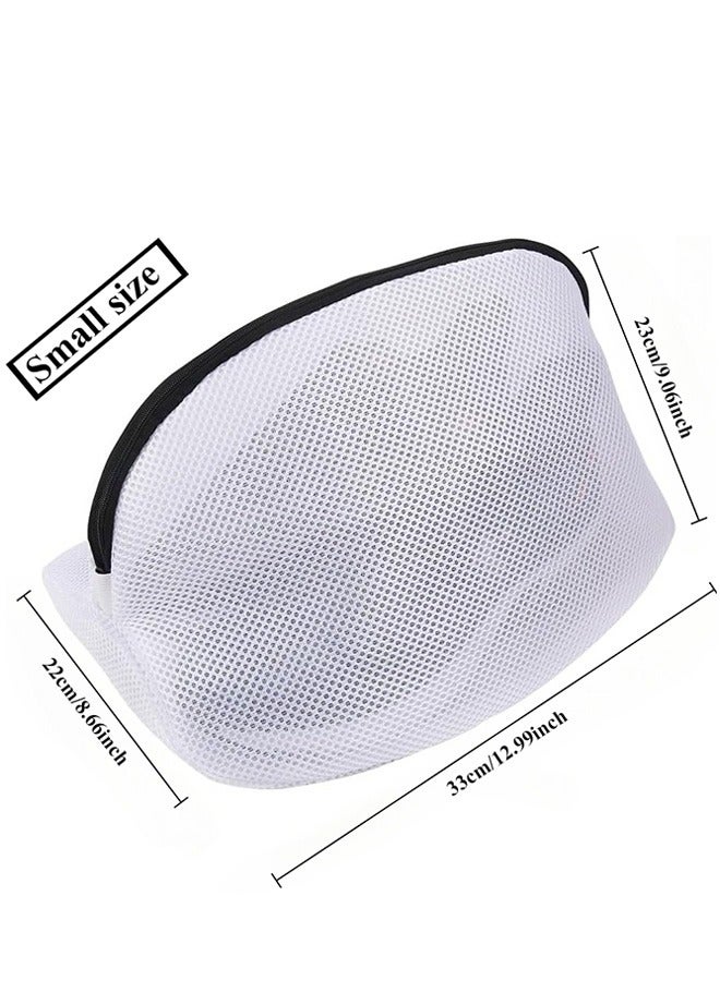 كيس غسيل الأحذية مجموعة من 2 أكياس غسيل الأحذية شبكة قابلة لإعادة الاستخدام مناسبة للأحذية الرياضية - Image 5