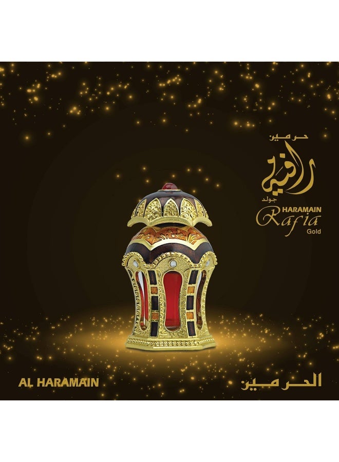 Al Haramain Rafia Gold 20Ml - Image 3