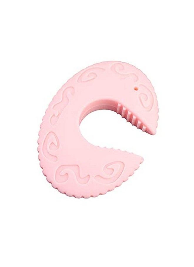 Livyu life - Door Pinch Guard For Kids (2 Pcs ) Durable Silicone Withstand Multiple Impacts Baby Door Stopper Prevents Finger Pinch Injuries Prevent Child Or Pet From Getting Locked In Room (Pink Solid) - Image 1