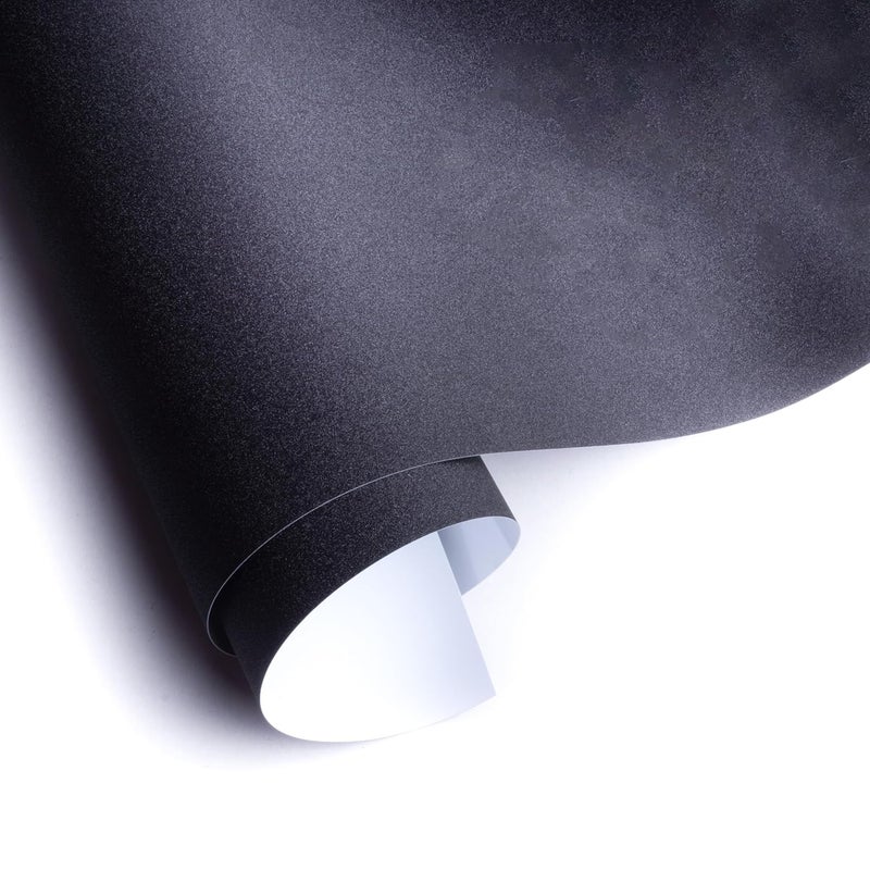 itsy-bitsy Vinyl Removable Shimmer Black 12inch X 2ft 1 Roll| for Home Kitchen Countertop, Cabinet Furniture, Oil Proof, Table Top, Wall, Car Wrap Sheet, Wallpaper, Waterproof Vehicle Sticker - Image 2