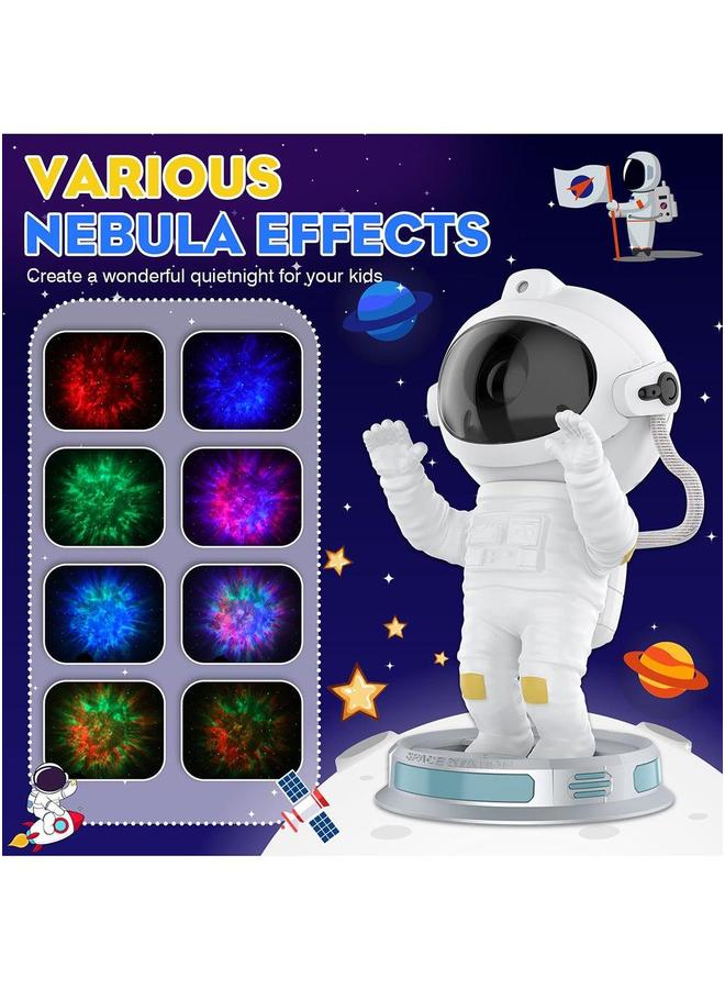 HOMESTAR Astronaut Galaxy Projector Light With Remote Control Timer 360° Adjustable Space For Home Room Decor Decoration Bedroom Decorative Luminaires  - Image 5