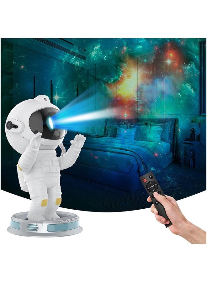 HOMESTAR Astronaut Galaxy Projector Light With Remote Control Timer 360° Adjustable Space For Home Room Decor Decoration Bedroom Decorative Luminaires  - Image 1