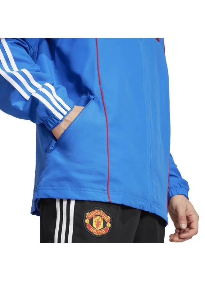 Adidas adidas MUFC UBP TT Blue Football TRACK TOPS for Men - XS