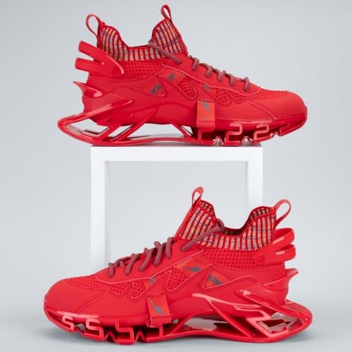 ATOM Men Spring Edge Alpha 2 Sneakers Red - Image 2
