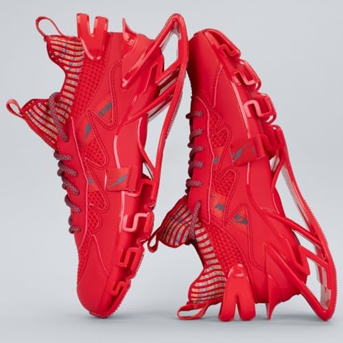ATOM Men Spring Edge Alpha 2 Sneakers Red - Image 4