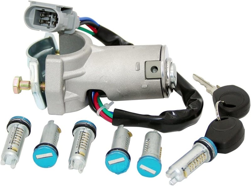 DEMULAX Ignition Barrel and Door Lock Cylinder Set for IVECO - Image 1