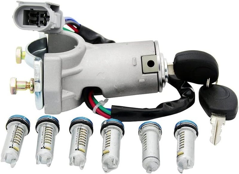 DEMULAX Ignition Barrel and Door Lock Cylinder Set for IVECO - Image 3