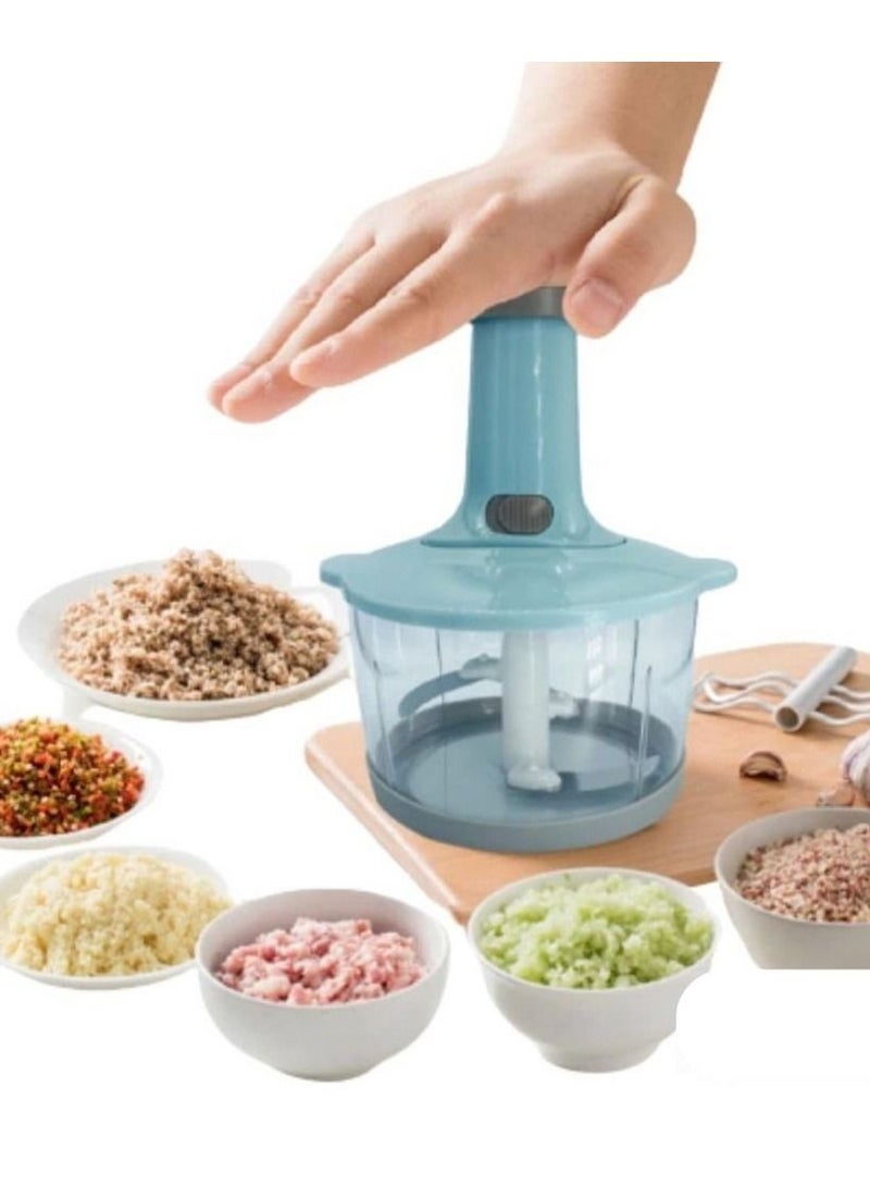 Kitchen offer: (a hand blender and a cutter with 3 high-performance, fast steel blades for chopping all kinds of food) + (a removable wall sticker made of PVC plastic with a marble design for the livi  - Image 2