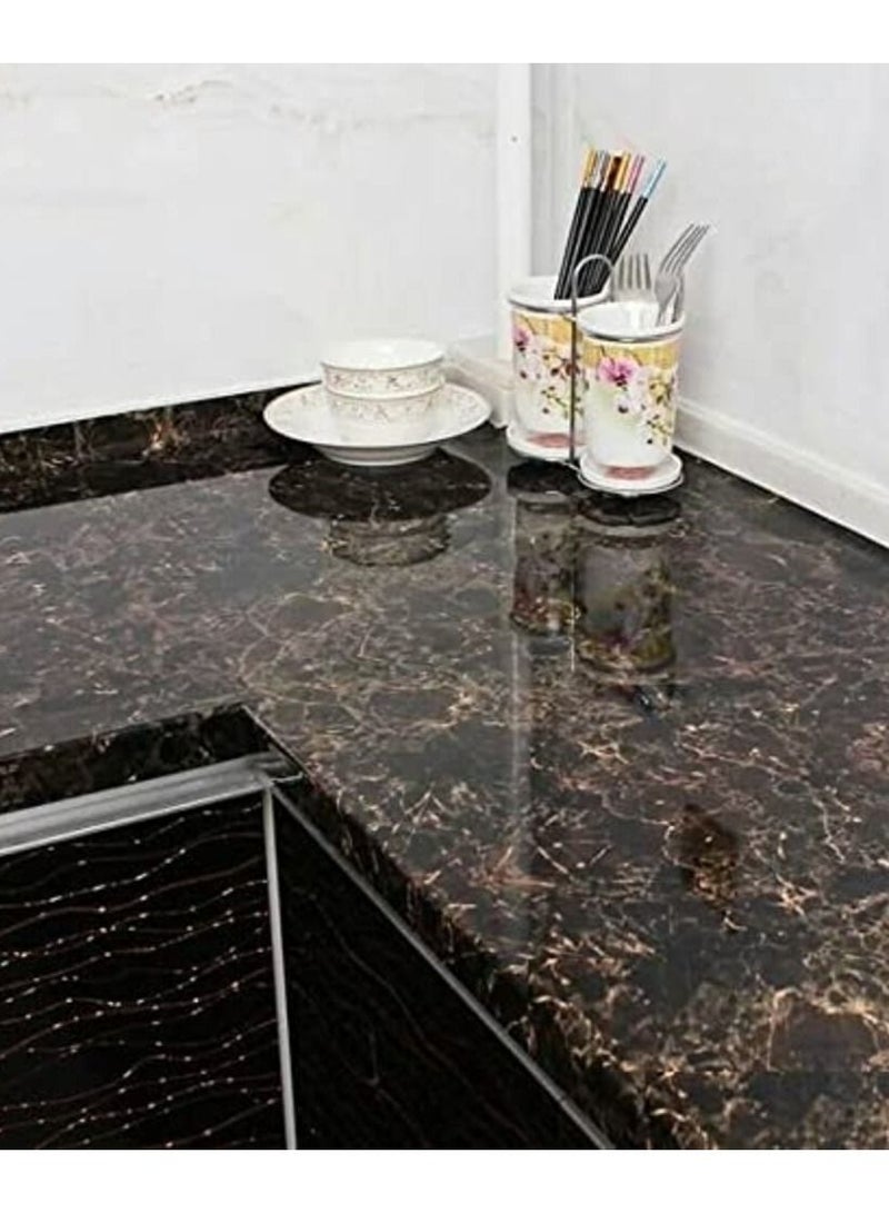 Kitchen offer: (a hand blender and a cutter with 3 high-performance, fast steel blades for chopping all kinds of food) + (a removable wall sticker made of PVC plastic with a marble design for the livi  - Image 3