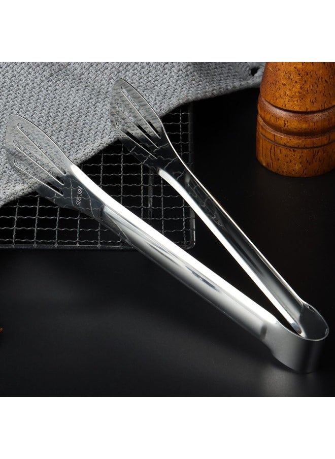 Bai Jie Baijie 304 Multifunctional Food Tongs, Cake Tongs, Steak Tongs, Barbecue Bread Tongs, Kitchen Baking Tongs, Meat Tongs  - Image 5