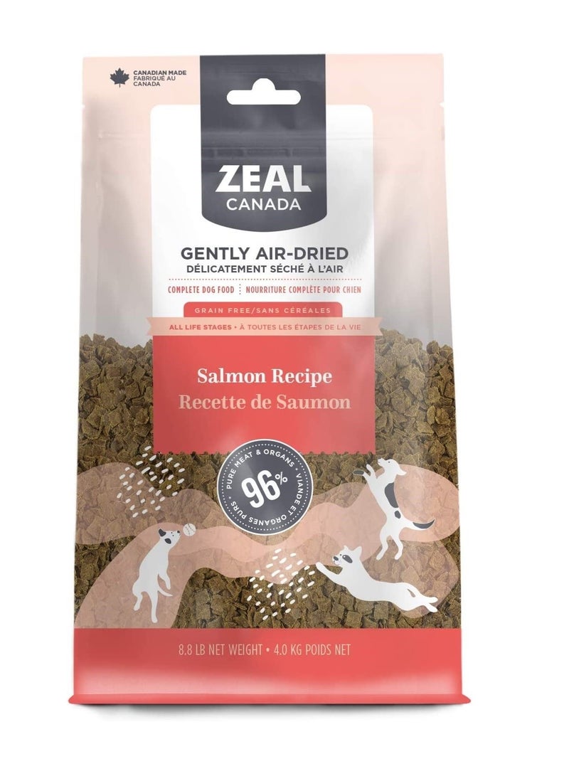 zeal Air Dried Salmon Recipe Dry Food for Dogs 4Kg - Image 1