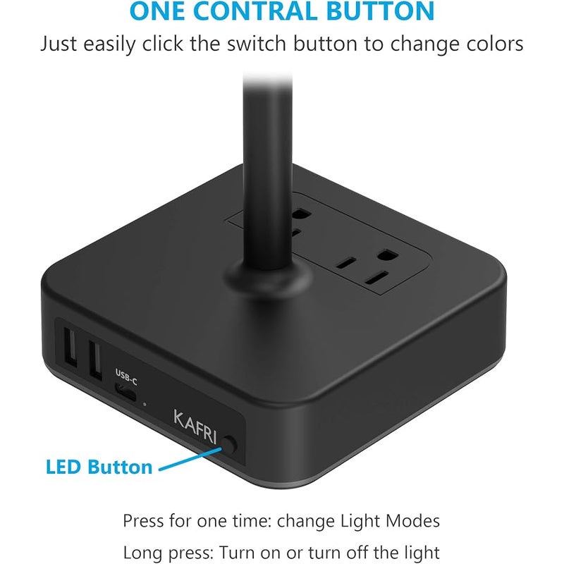 حامل سماعة راس RGB مع شاحن USB - Image 5