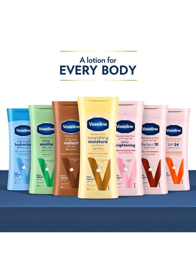 فازلين لوشن الجسم المهدئ بالصبار 200 مل - Image 4