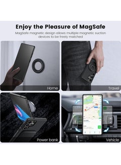 Nillkin Nillkin Case Cover Super Frosted Pro  Magnetic Wireless Charging  Case Anti-Scratch & Slip For Samsung Galaxy S25 Ultra (Black)  - Image 2