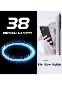 Nillkin Nillkin Case Cover Super Frosted Pro  Magnetic Wireless Charging  Case Anti-Scratch & Slip For Samsung Galaxy S25 Ultra (Black)  - Image 4