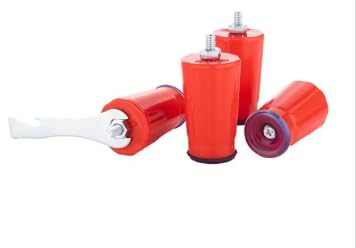 ImegaZ ImegaZ Plastic Anti skit Stove Legs Stove Stand LPG Gas Stove Legs with One Fixing Tool Set of 4  - Image 1