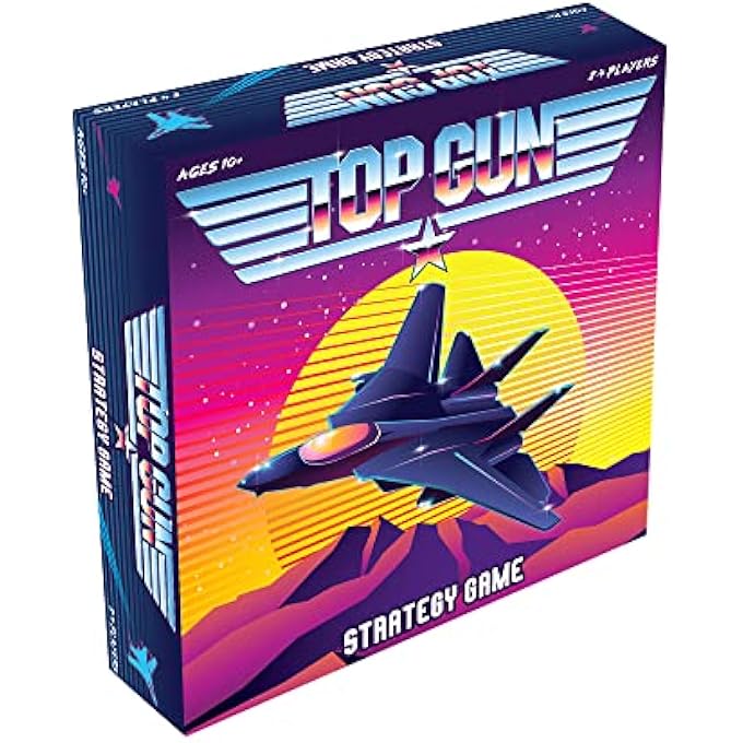 Asmodee Mixlore Top Gun Strategy Board Game 24 Players Ages 10