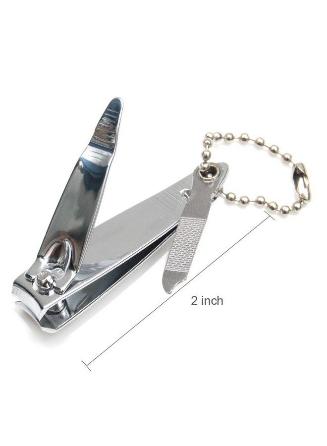 Luxxii (3 Pack) Sharp Sturdy Nail Clippers Set With Nail File Toenail & Fingernail Clippers Nail Cutter Clipper Gift Set For Men And Women (A) - Image 5