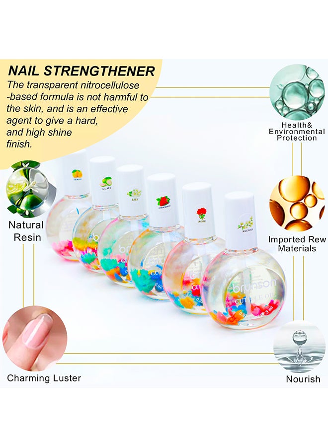 brunson Cuticle Oil Nail Strengthener Oil For Nail Growth Treatment Nail Hardener, Nail Smoothing, Nourishing, And Moisturizing, BCOG - Image 3