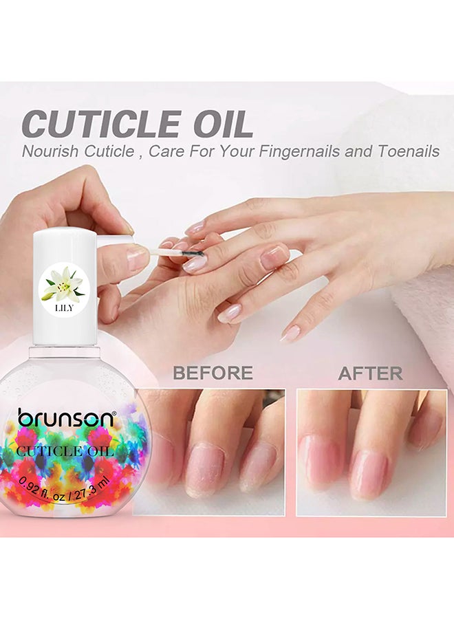 brunson Cuticle Oil Nail Strengthener Oil For Nail Growth Treatment Nail Hardener, Nail Smoothing, Nourishing, And Moisturizing, BCOG - Image 4