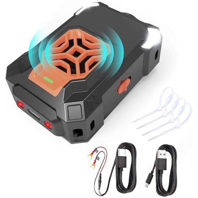rayihni Marten deterrent car ultrasound, ultrasonic and flashing light, marten protection, car accessories, connection to 12 V car battery or 5 V USB-C, defence against martens in the garage, attic and - Image 1