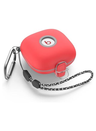 [Upgrade Secure Lock] Case for Beats Fit Pro 2021, WOFRO Shock-Absorbing Protective Cover TPU Hard Shell with Anti-Lost Lanyard/Keychain[One-Click Pop] (Red) - pzsku/Z5A3A8299296BDCFE0F31Z/45/_/1737552393/d06a8be4-d6ca-4d81-9787-e05cda38b5c0