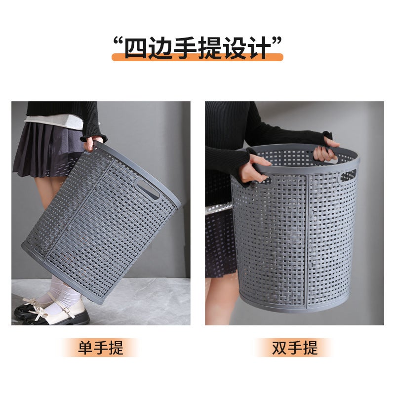 Laundry Basket Clothes Storage Basket Laundry Basket Snack Toy Storage Basket Bathroom Sundries Laundry Basket Export - Image 5