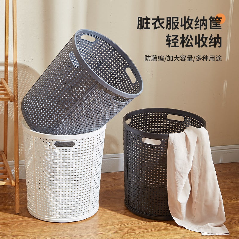 Laundry Basket Clothes Storage Basket Laundry Basket Snack Toy Storage Basket Bathroom Sundries Laundry Basket Export - Image 2