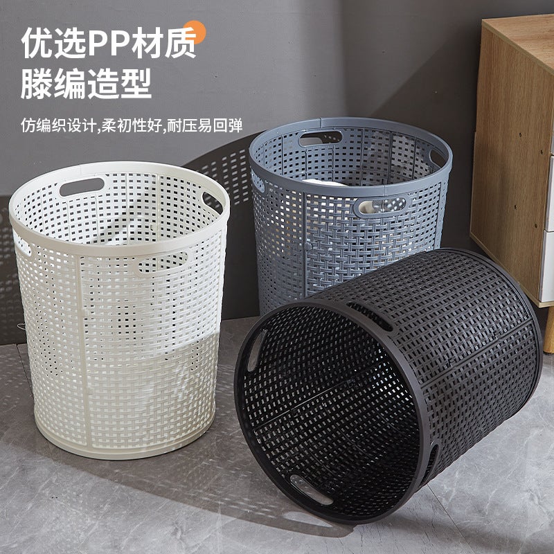 Laundry Basket Clothes Storage Basket Laundry Basket Snack Toy Storage Basket Bathroom Sundries Laundry Basket Export - Image 4