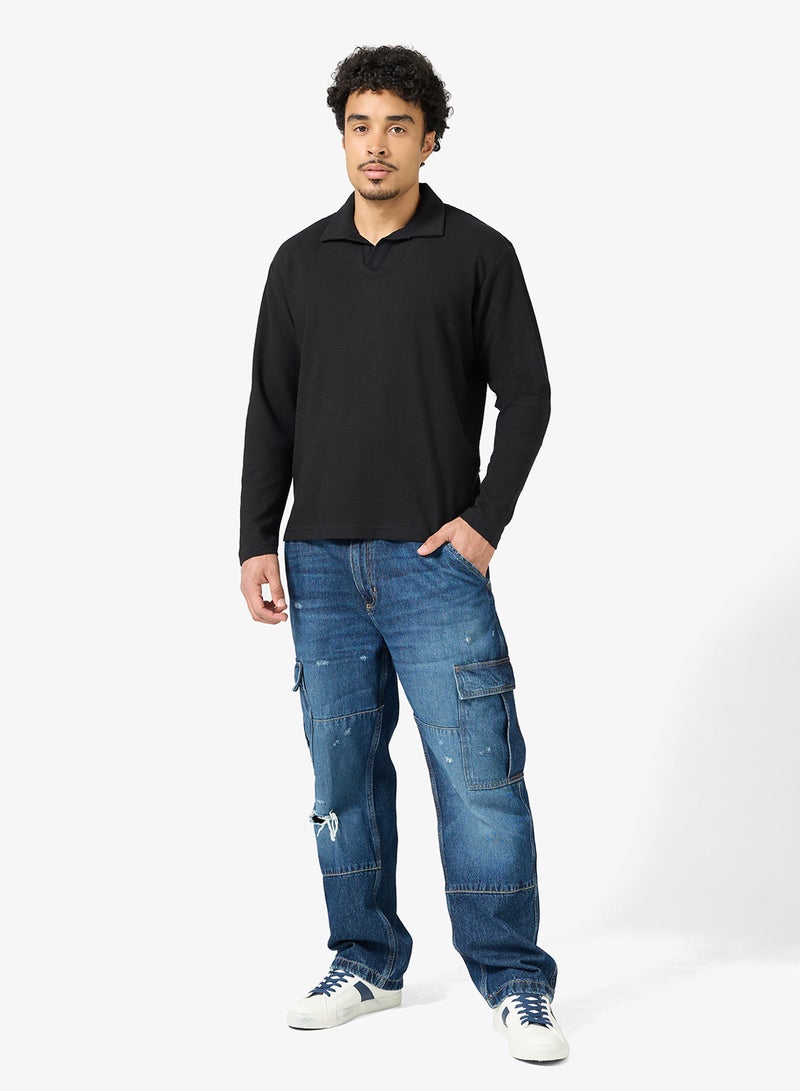 جاك اند جونز قميص بولو بأكمام طويلة - Image 4