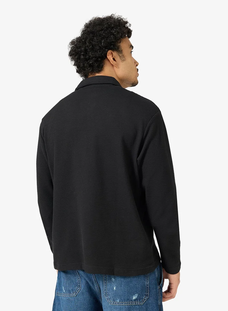JACK & JONES Long Sleeve Polo Shirt