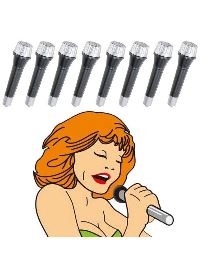 Nexxxi - 16 Pack Plastic Microphones Bulk Toy Microphone Set Birthday Party Favors Stage Prop For Girls And Boys 5.5 Inches Tall - Image 1