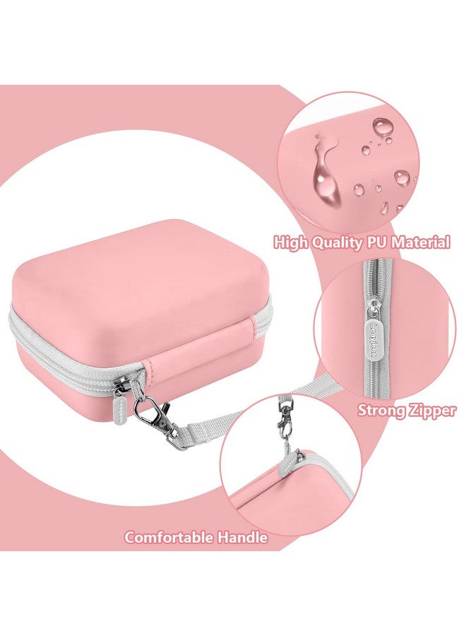 Leayjeen Digital Camera Case Compatible With Lecran/Camkory/Iweukjlo/Vahoiald/Uikicon/Jckduhan/Akjjhfue Fhd 1080P 44Mp Point Digital Camera,Compact Digital Camera For Teens And Kids-Pink(Case Only)  - Image 3