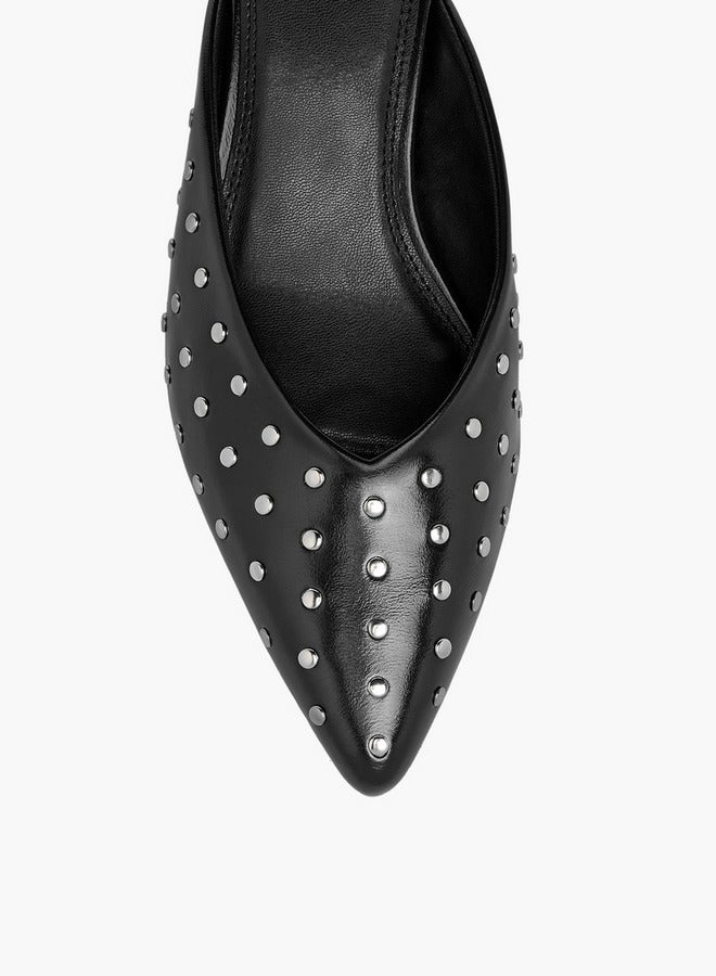 سيليست حذاء نسائي سهل الارتداء بكعب رفيع ومزين - Image 4