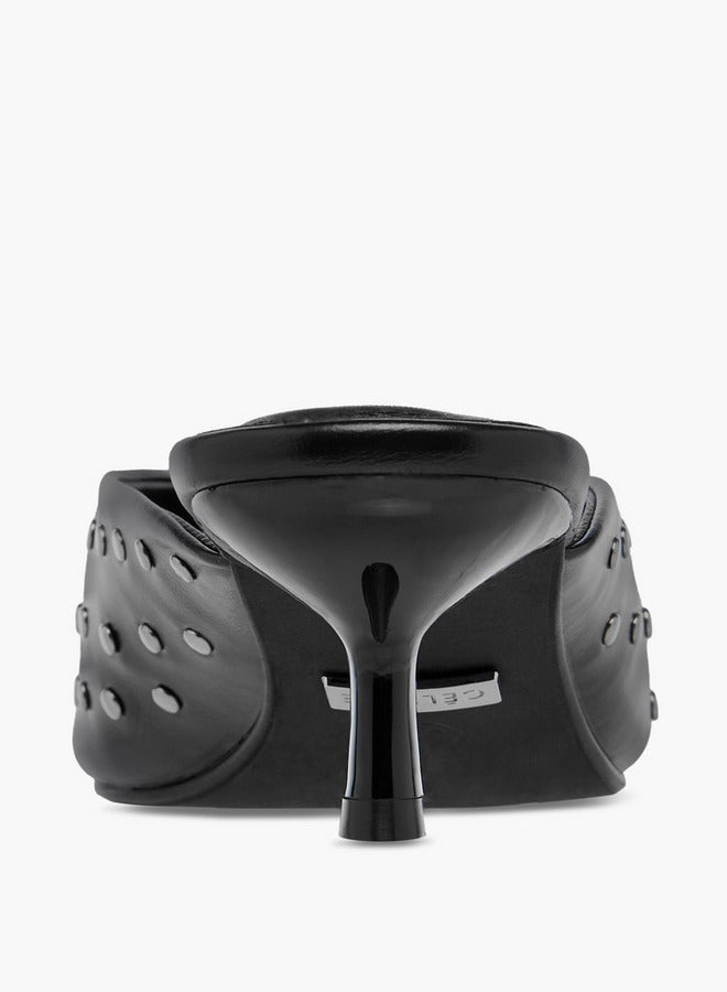 سيليست حذاء نسائي سهل الارتداء بكعب رفيع ومزين - Image 5