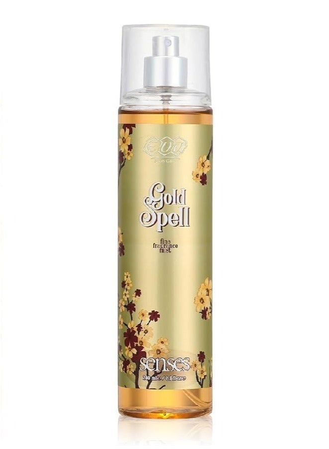 Eva Skin Care Senses Fine Fragrances Mist Gold Spell - 240 ml