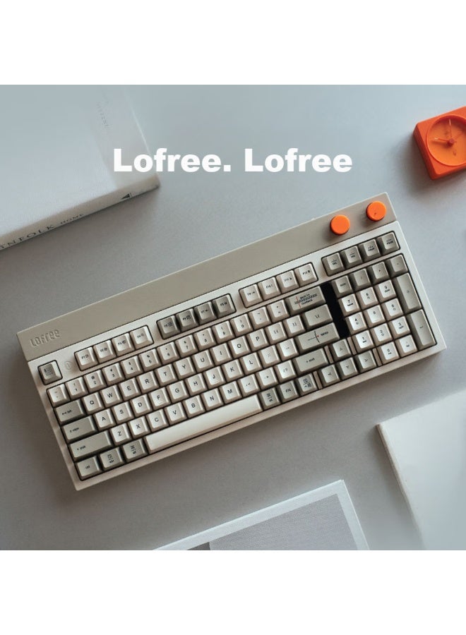 Lofree Compact Tri-mode Hot-swappable Customizable Mechanical Keyboard, Wireless Bluetooth Gaming Keyboard For Office, Gasket Structure 98-key Keyboard - Image 3