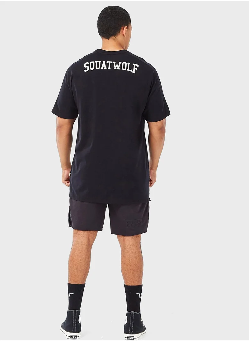 SQUATWOLF Golden Era Legacy Oversized T-Shirt