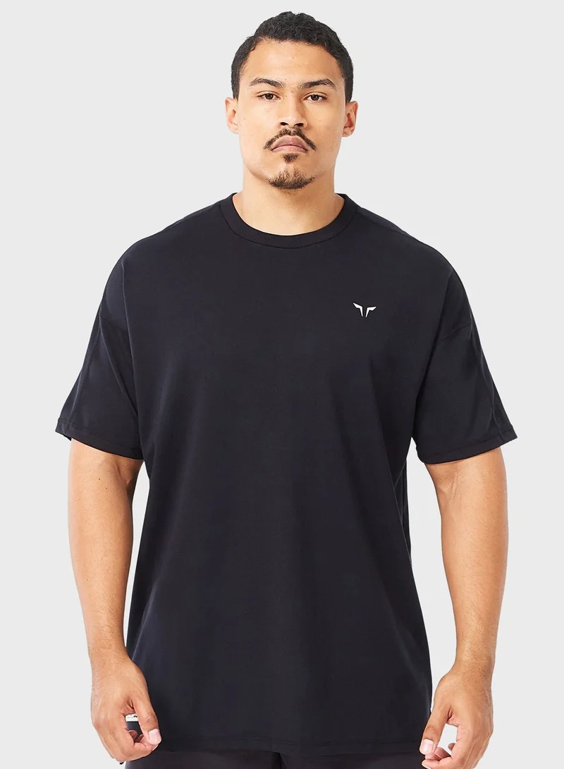 سكوات وولف تيشيرت اوفر سايز جولدن إيرا ليجاسي