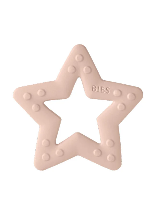 BIBS Baby Bitie Star Teether Blush