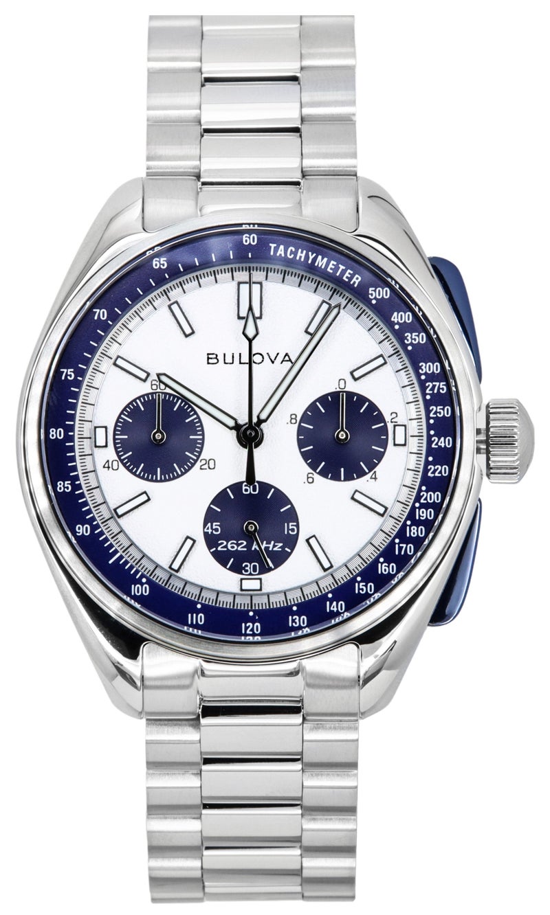 Bulova Lunar Pilot Special Edition Quartz 98K112 Men's Watch With Extra Strap - Image 1